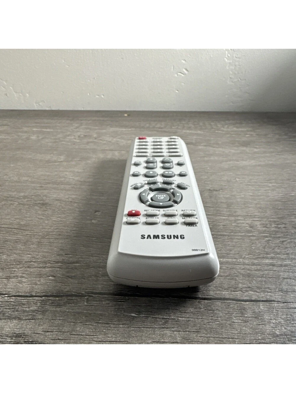 Original Samsung 00012H Remote Control DVDR120 DVDR120AX Tested Works